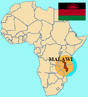 Malawi Cartina